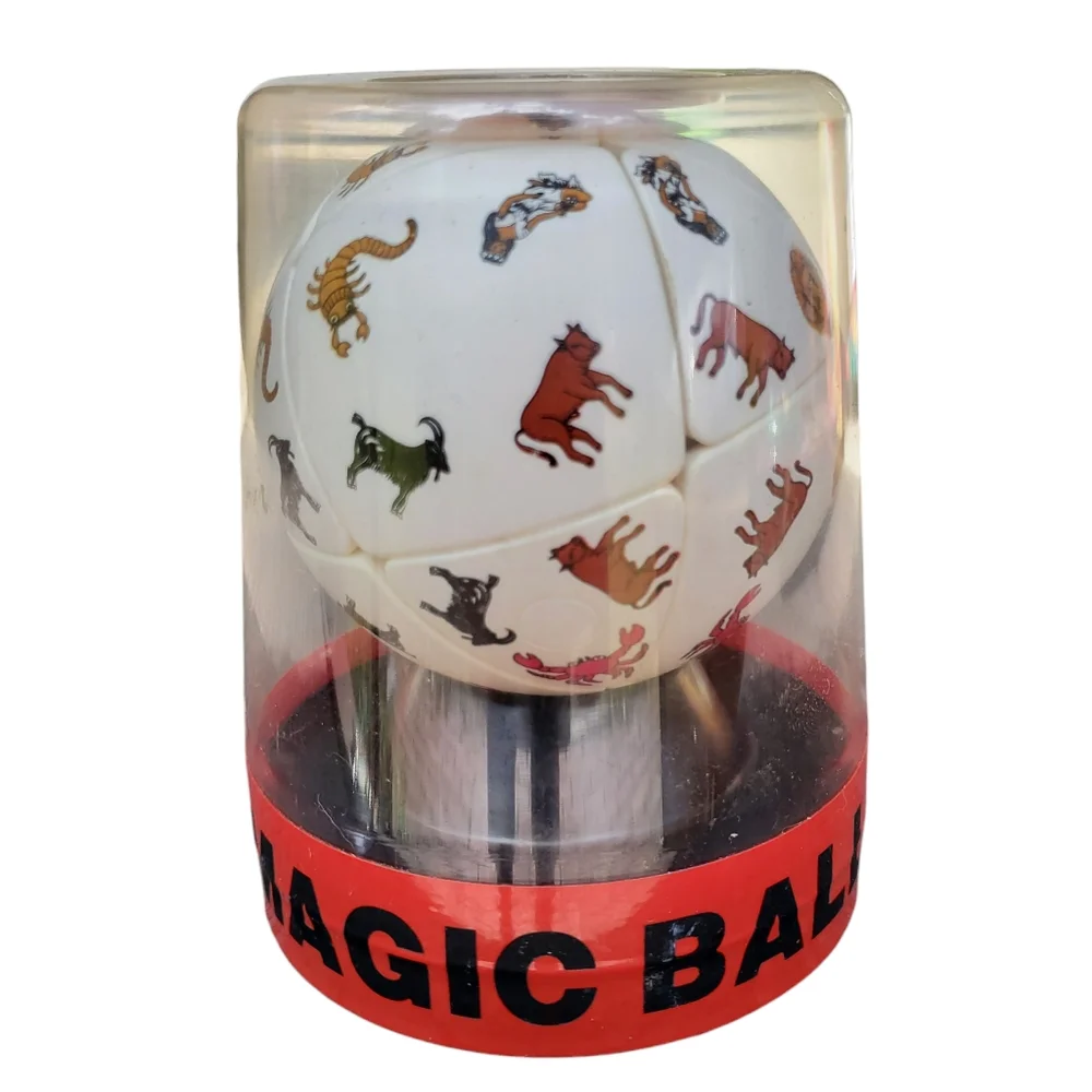 Zodiac puzzle ball Rare vintage